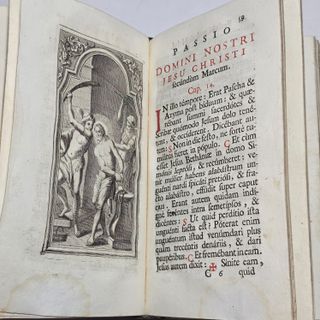 LIBRO ANTICO 1748 - Officium Hebdomadae Sanctae