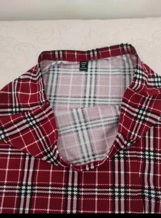 Gonna scozzese rossa