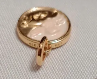 Charm Pandora Medaglione Pegaso Oro Rosa