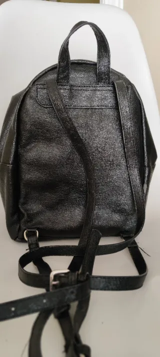 Pack dos Bolsos-Mochila Negro y Marrón