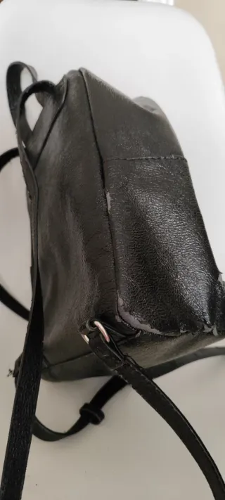 Pack dos Bolsos-Mochila Negro y Marrón