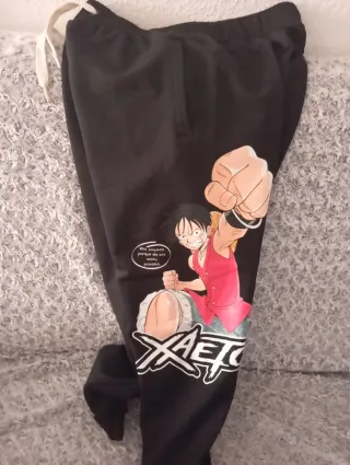 Chándal hombre negro con logo