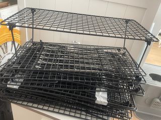 Zapatero Metálico Ikea Negro