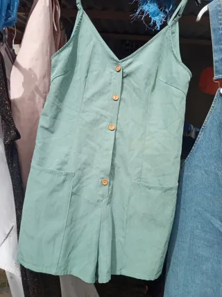 Peto vaquero Zara Talla L + Peto Talla S