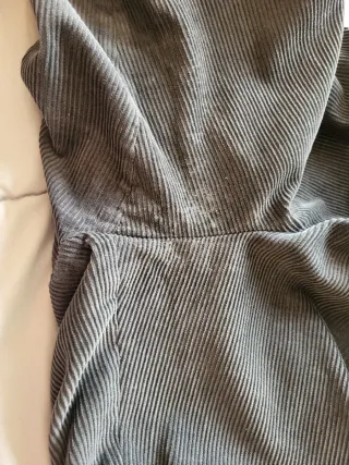 Pantalón pana gris caballero T/42