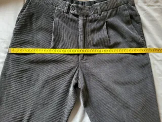 Pantalón pana gris caballero T/42