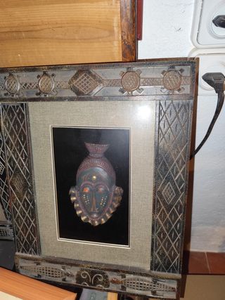 Lote 3 Cuadros Decorativos Étnicos