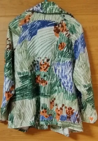 Chaqueta-sudadera estampada