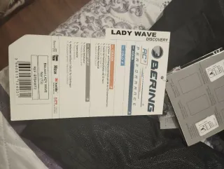 Cazadora Moto Bering Mujer Negra Nueva