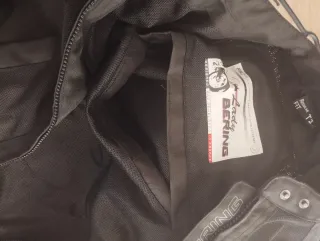 Cazadora Moto Bering Mujer Negra Nueva