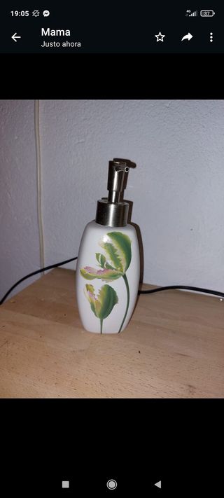 Dispensador Cerámica Tulipanes