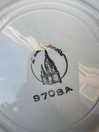 6 Platos Villeroy & Boch Amandonoise Sarreguemines