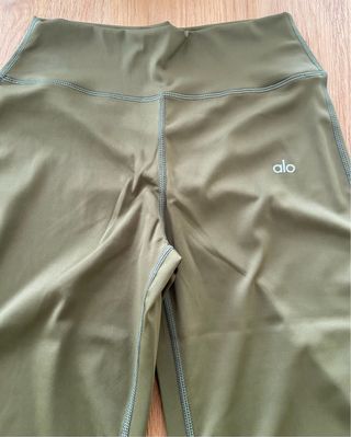 Leggings Alo Yoga verde oliva
