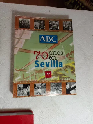 Lote de 3 libros de Sevilla ABC buen estado