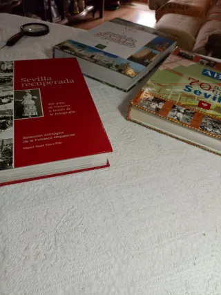 Lote de 3 libros de Sevilla ABC buen estado