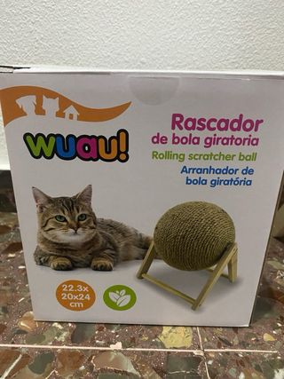 Rascador para gatos Wuau! bola giratoria