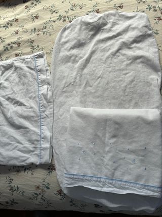 Sábanas Minicuna o moises de algodón franela