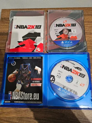 Lote 3 Videojuegos NBA 2K PS4