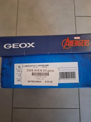 Scarpe Geox Bambino Capitan America Tg 28