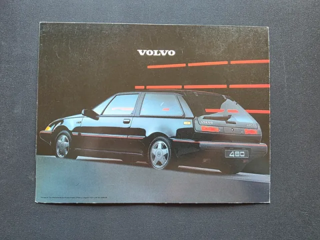 Catálogo Volvo 480 ES
