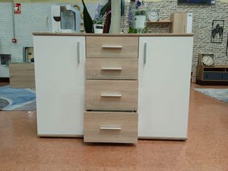 OFERTA DE COMODA APARADOR 2 PUERTAS 4 CAJONES
