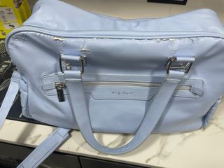 Bolso cambiador azul bebé