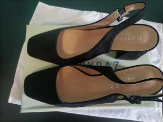 Tacones Marypaz Negros Talla 39