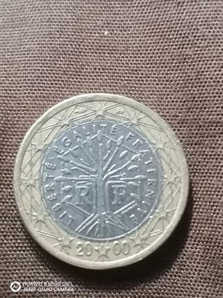 Moneda 1 Euro RF 2000