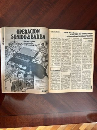 Revista la Gaceta ilustrada. N.999 Nov. 75