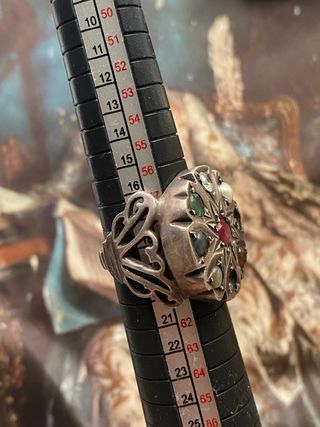 Anillo Plata con Piedras