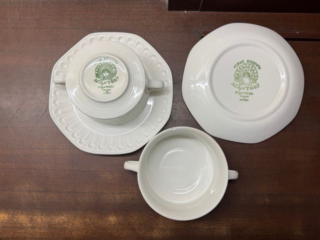 URGE: Tazas Consomé Vintage Pontesa Porcelana
