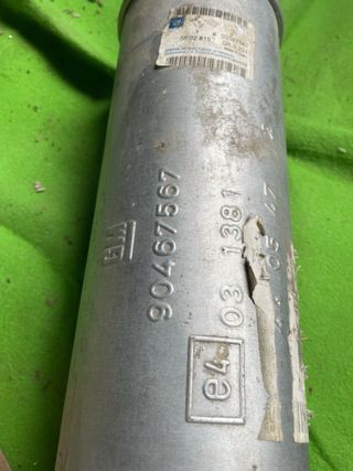 Silencioso GM Opel/Vauxhall