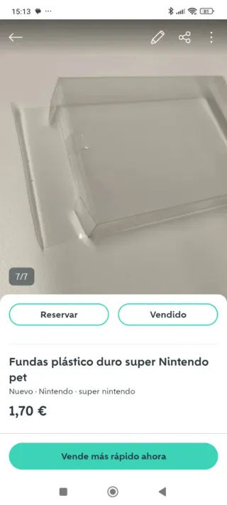 Fundas pet Super Nintendo y N64 ×20 unidades
