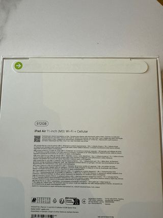 IPAD AIR 11 (512GB ) - inch (M3) wi-fi +Cellular