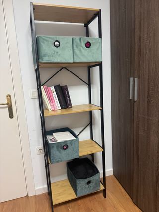 Estantería madera, metal