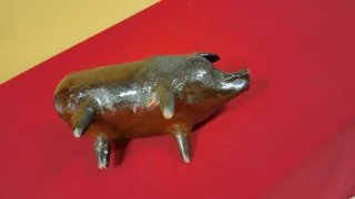 Asador de chorizos de cerámica