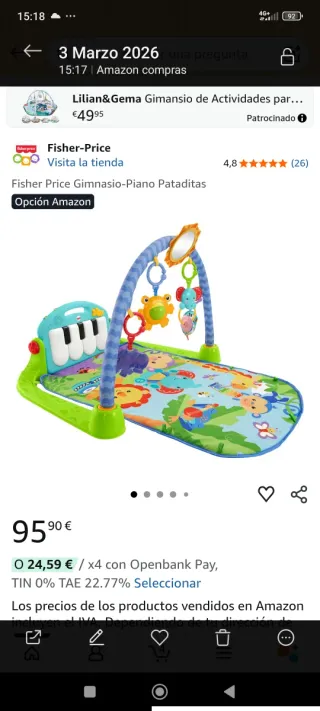 Parque infantil Fisher-Price