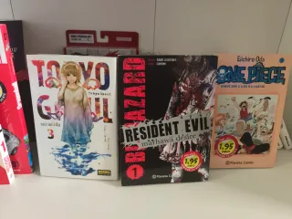 Mangas Tokio Ghoul, Bleach, digimon y otros