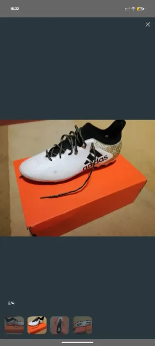 Botas de fútbol Adidas Talla 46 2/3 ( US 12 )