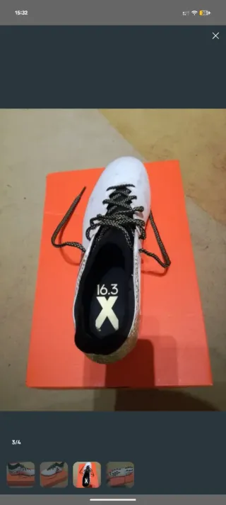 Botas de fútbol Adidas Talla 46 2/3 ( US 12 )