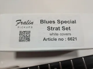 Lindy Fralin Blues Special Pickups Guitarra