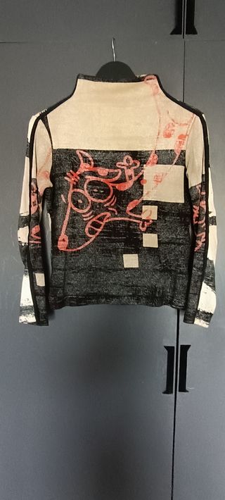 Jersey cuello alto Custo Barcelona estampado