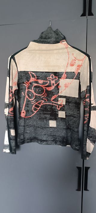 Jersey cuello alto Custo Barcelona estampado