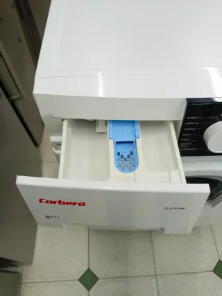 Lavadora marca Corberó de 7kg 1000rpm clase A+++