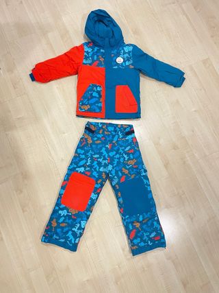 Traje de esquí infantil talla 5