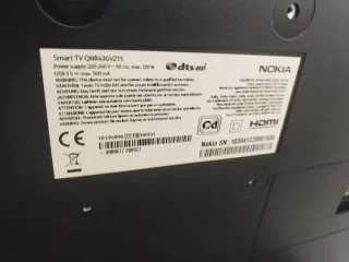 Smart TV 4K Nokia Negra