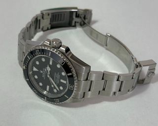 Rolex Submariner Negro/Plateado 2014 40mm full set