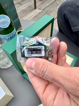 Rolex Submariner Negro/Plateado 2014 40mm full set