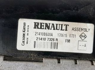 885683 214107326r radiador agua renault captur 1.5