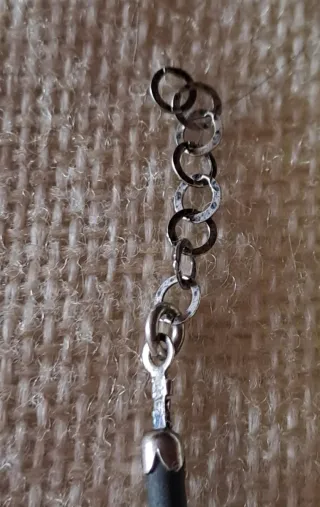 Bracciale caucciù e corallo rosso